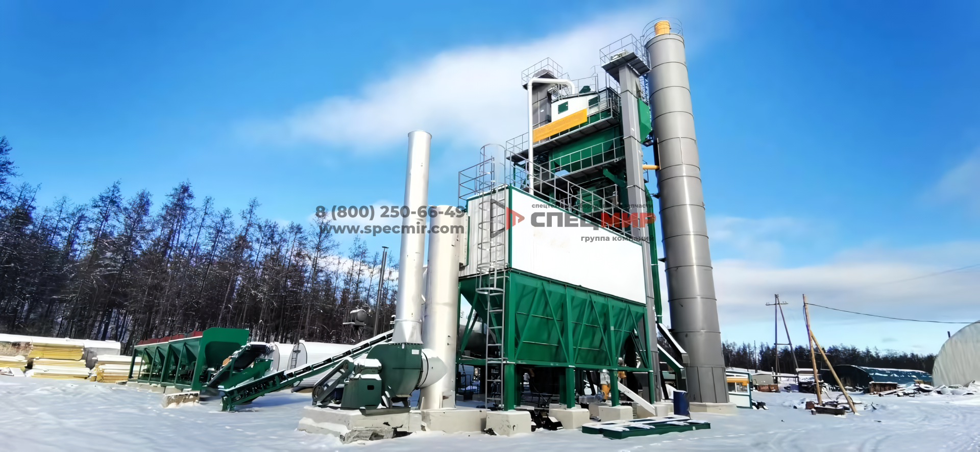 Асфальтобетонный завод LB-2000 3