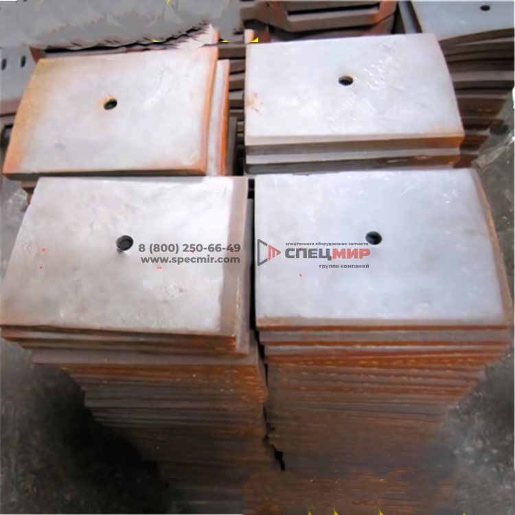 Броня для смесителя асфальтного завода LB 2000 6