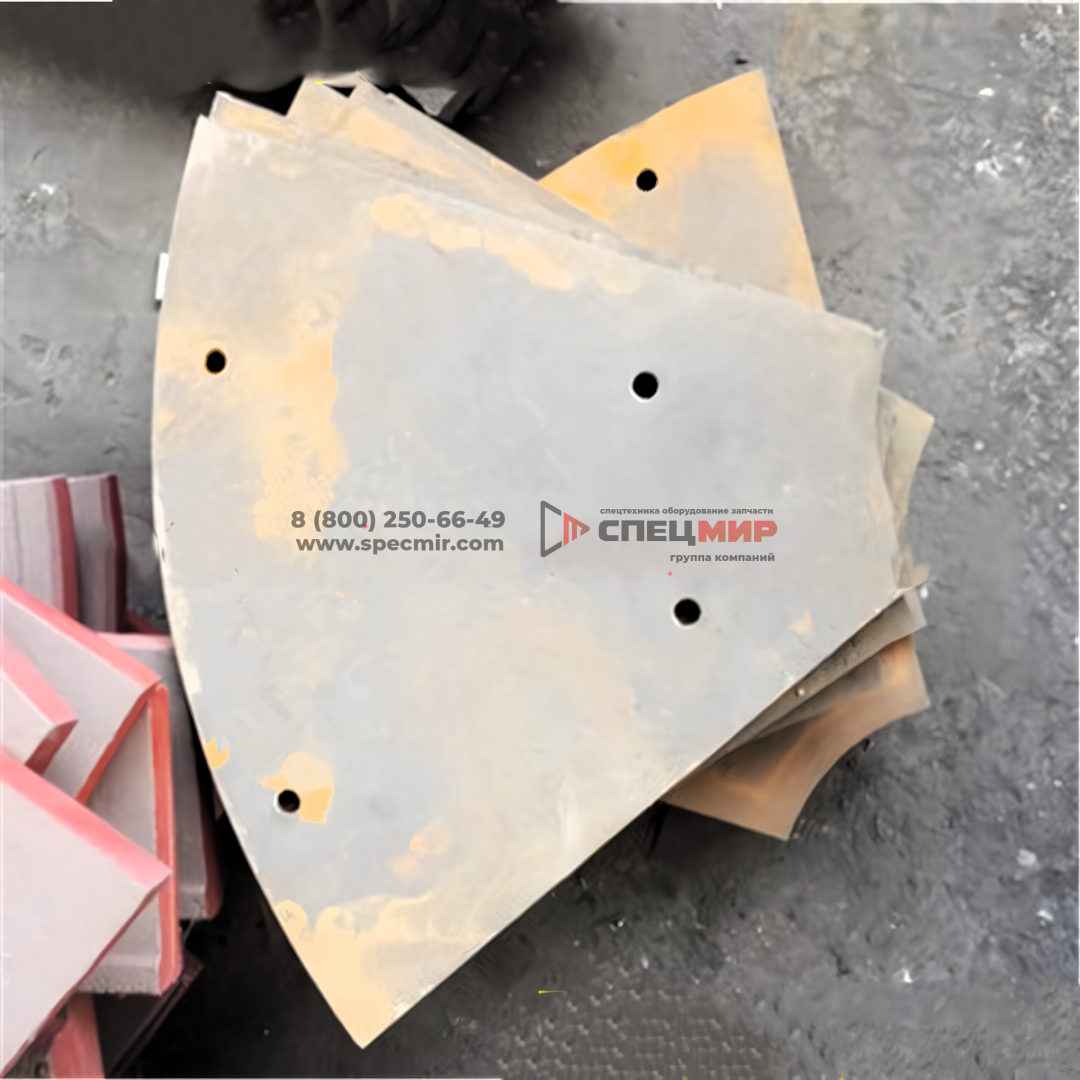 Броня для смесителя асфальтного завода LB 2000 5