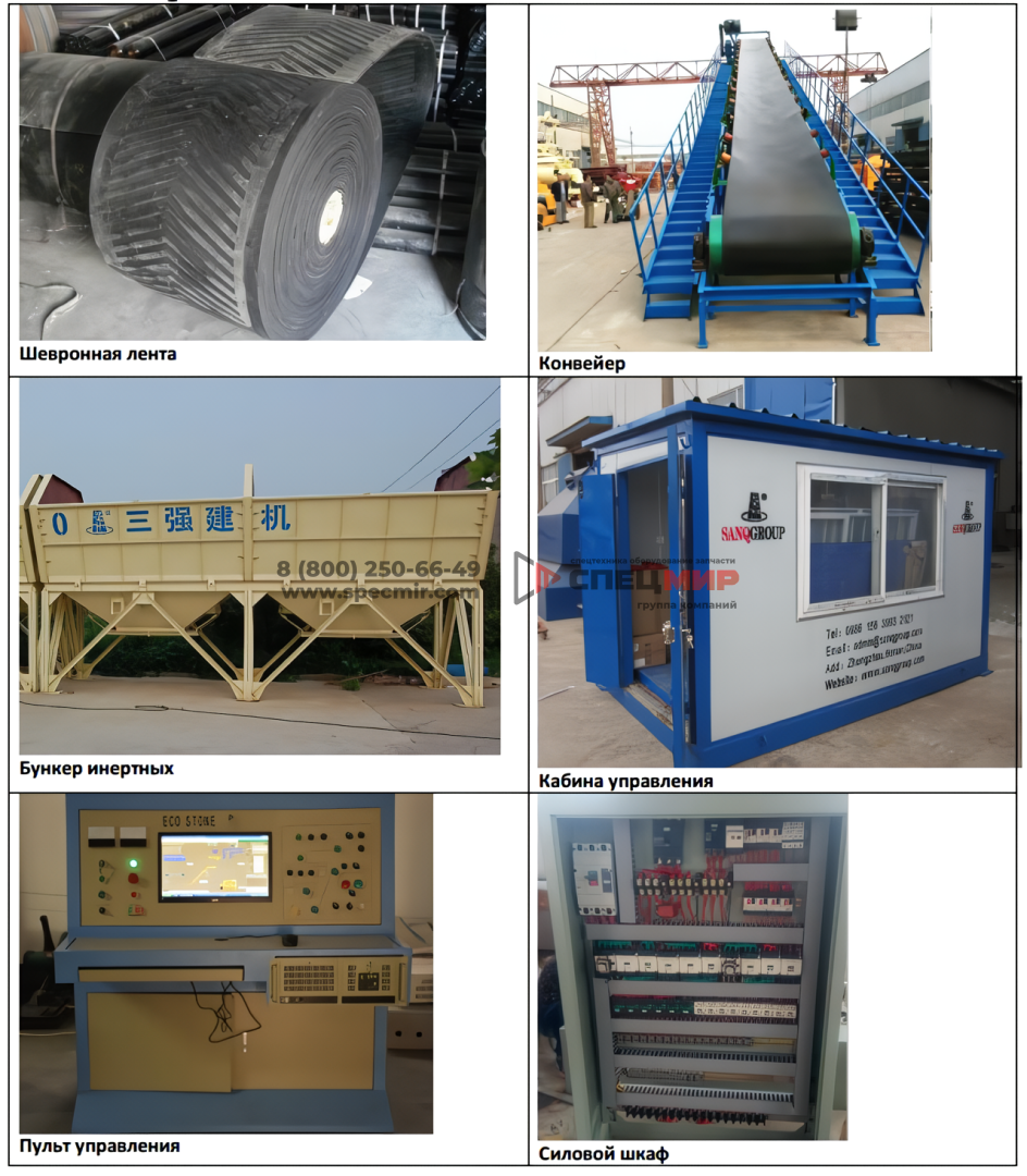 Бетонный завод стационарный HLS 60 13