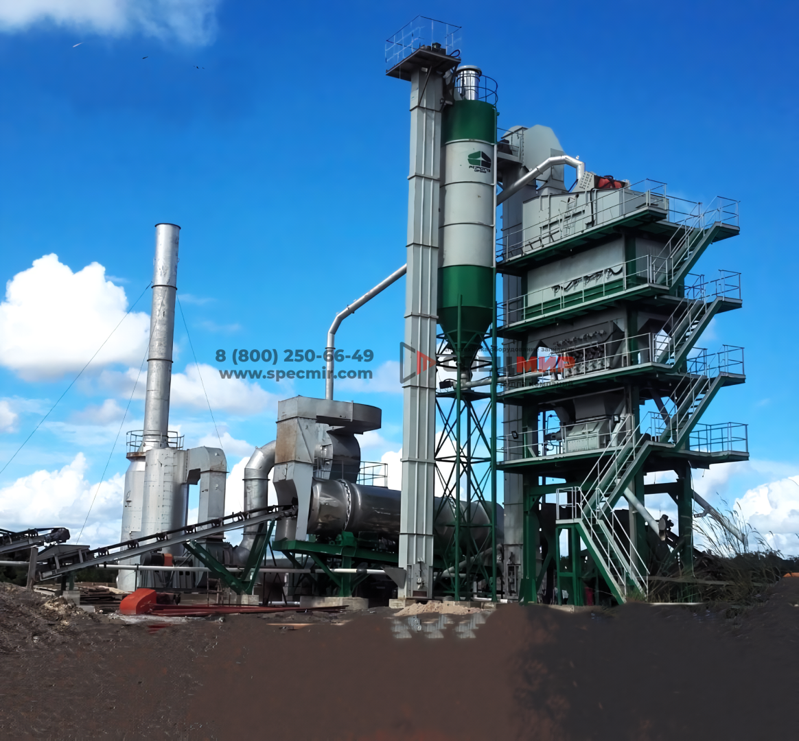 Асфальтобетонный завод LB-2000 9