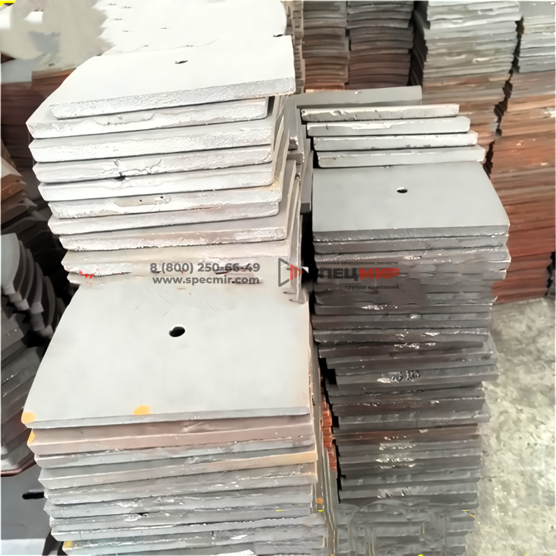 Броня для смесителя асфальтного завода LB 2000 2