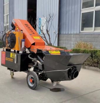 Стационарный бетононасос J-15  электрический 