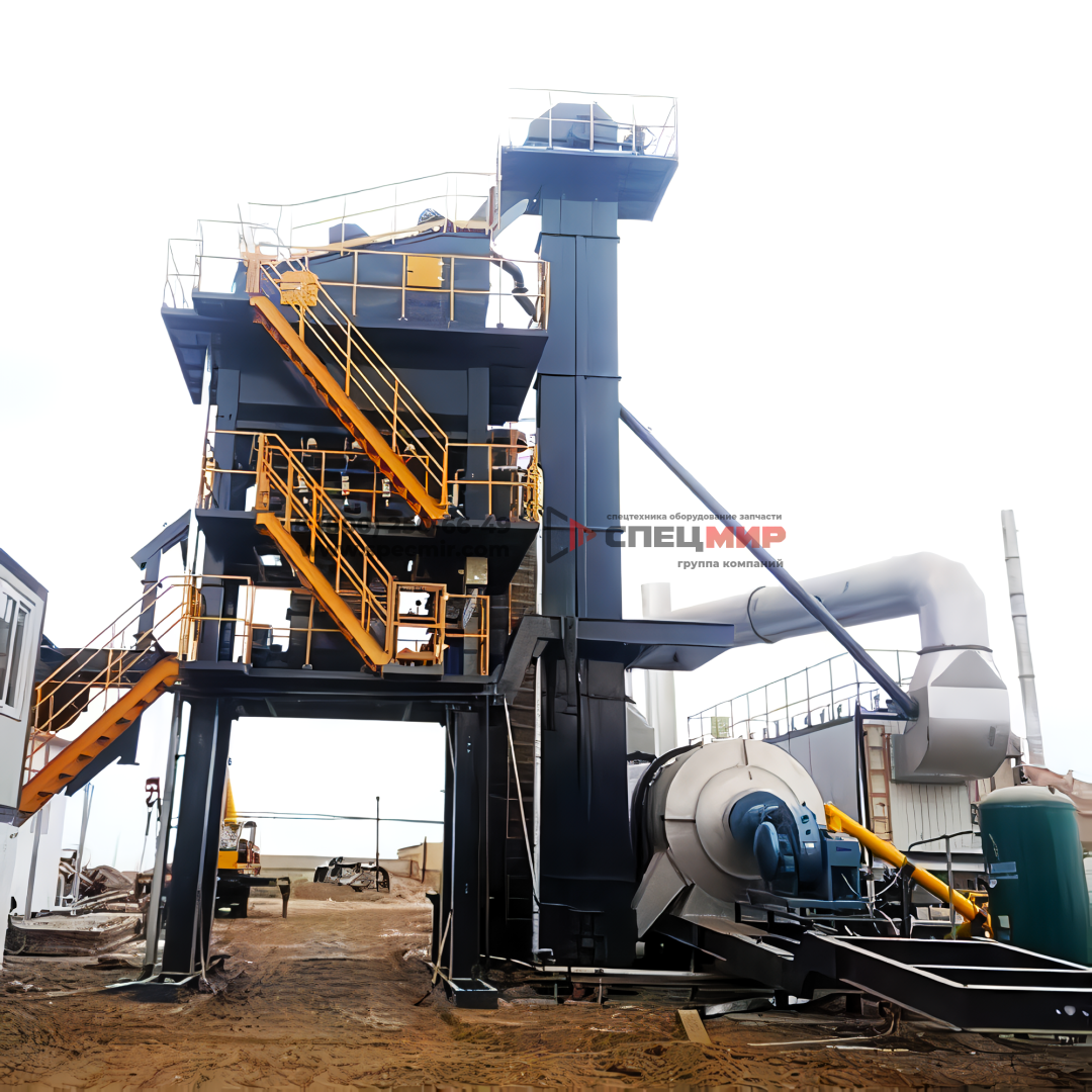 Мобильный асфальтный завод YLB 2000 1