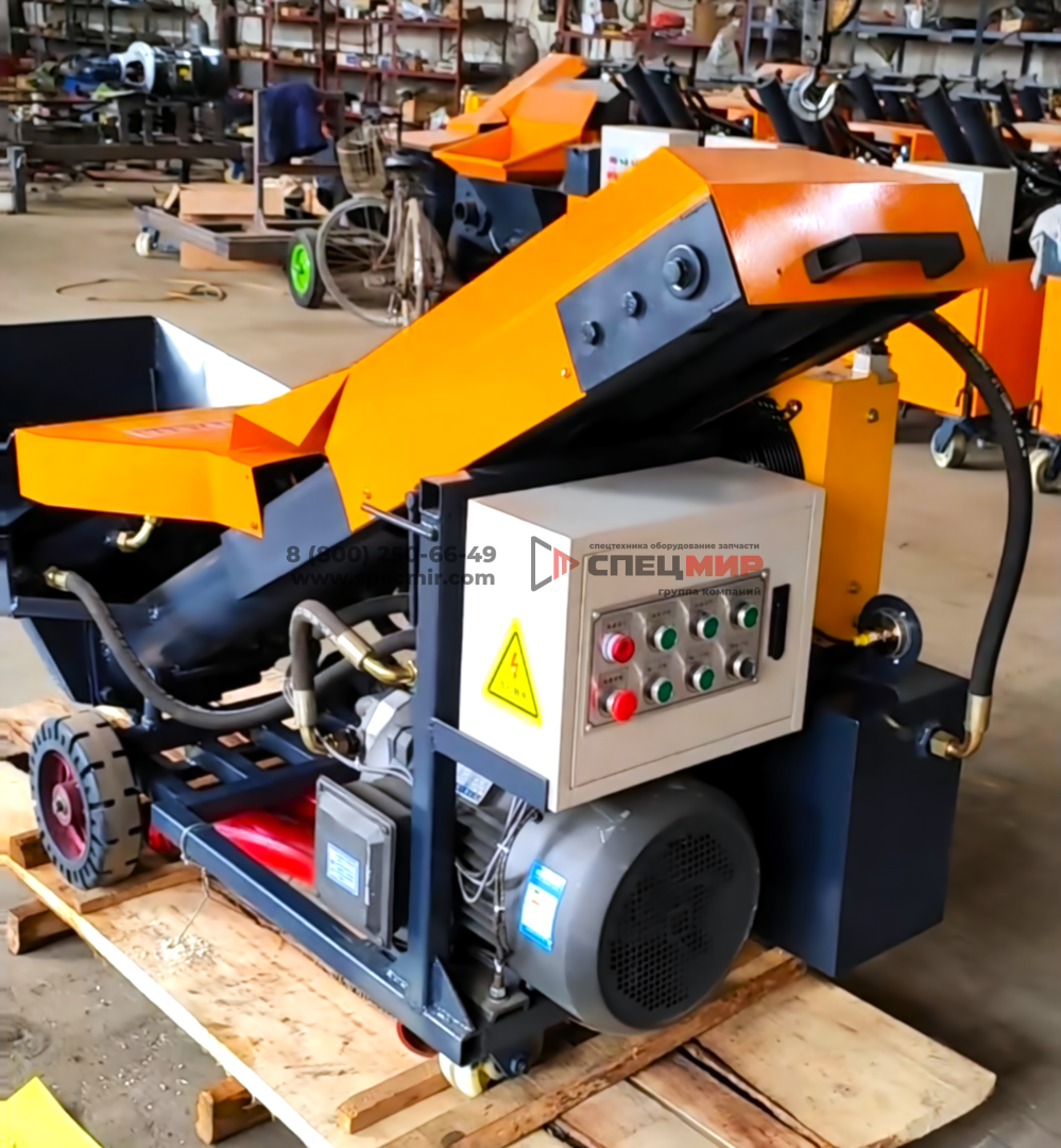 Стационарный бетононасос BC 15-15 электродвигатель 2