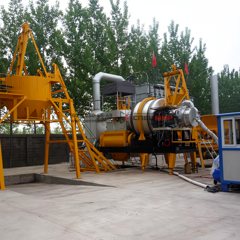 Асфальтный мобильный завод QLB-80 2