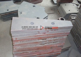 Броня бетоносмесителя JS750